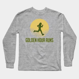 Golden Hour Runs Long Sleeve T-Shirt